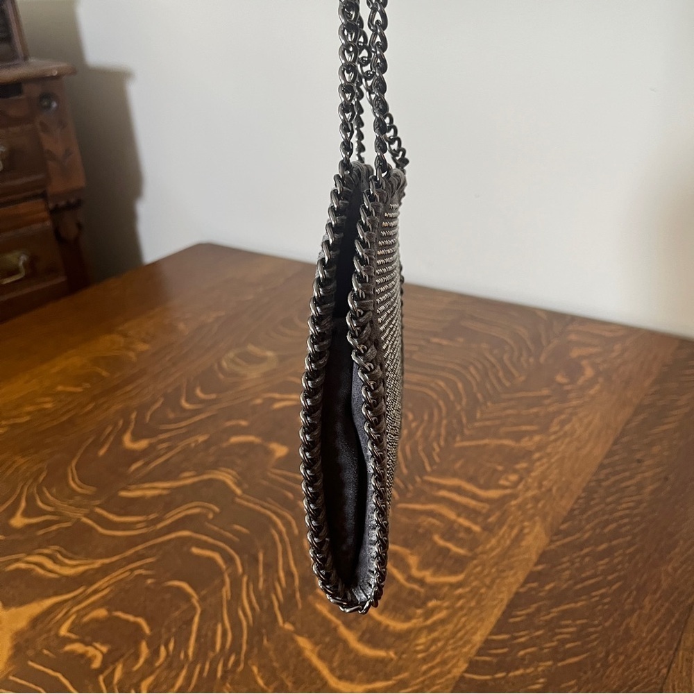 AKIRA Shimmering Crystal Silver Mini Bag - Picture 6 of 8
